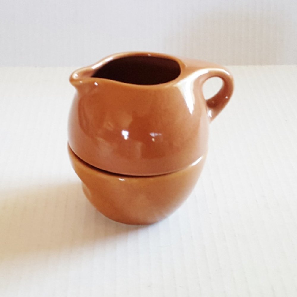 Vintage RUSSEL WRIGHT Stacking Cream & Sugar Bowls